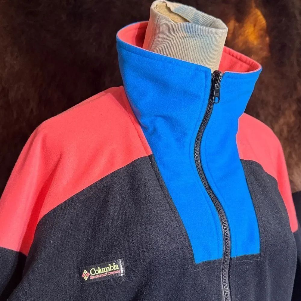 Colorblock Zip-Up Jacket L (3650) - Picture 2 of 4